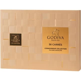 Carrés Dark de chocolate negro 72% cacao 36 piezas estuche 180 g -