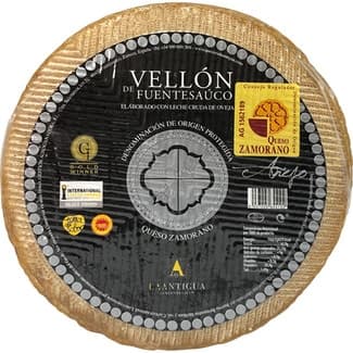 Queso añejo de oveja elaborado con leche cruda DOP Queso Zamorano peso aproximado pieza 2,850 kg -
