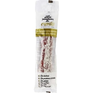 Exentis longaniza extra sin gluten sin lactosa pieza 280 g -