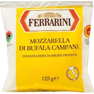 Mozzarella italiana de búfala DOP Campana envase 125 g -