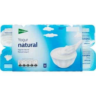 Yogur natural pack 8 unidades 125 g -
