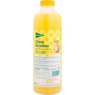 Clara de huevo líquida pasteurizada botella 1 l -