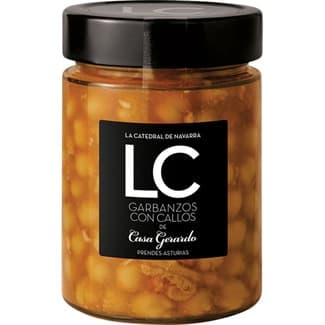 Garbanzos con callos de Casa Gerardo tarro 350 g -