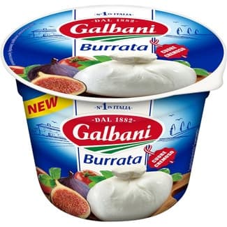 Burrata italiana de vaca envase 150 g -