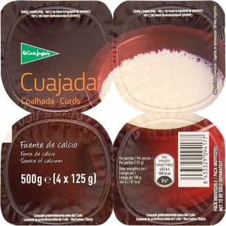 Cuajada de vaca pack 4 unidades 125 g -