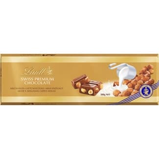 Chocolate con leche y avellanas tableta 300 g -