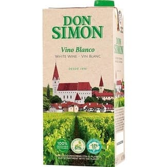 Vino blanco brik 1 l -