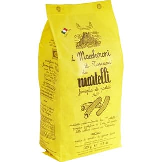 Macarrones pasta especial italiana de semola de trigo duro envase 500 g -