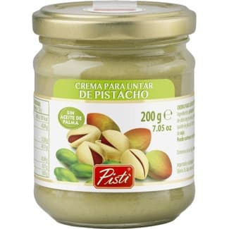 Crema para untar de pistacho sin aceite de palma frasco 200 g -