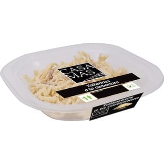 Tallarines a la carbonara 1 ración envase 280 g -