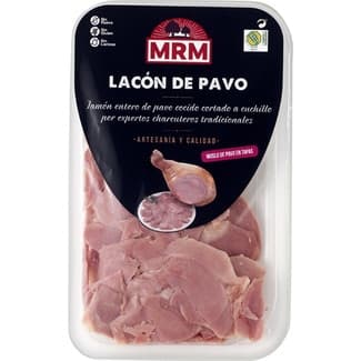 Lacón de pavo en tapas cortado a cuchillo sin gluten sin lactosa envase 180 g -