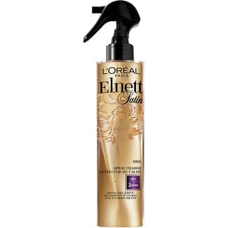 Satin fijador protector del calor Liso anti-encrespamiento spray 170 ml -
