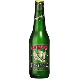 Finest Gold cerveza rubia belga botella 33 cl -
