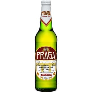 Cerveza rubia checa botella 50 cl -