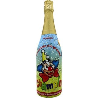 Refresco multifrutas con gas botella 75 cl (envase de vidrio) -