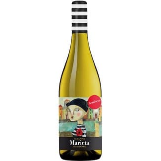 Vino blanco albariño semiseco DO Rías Baixas botella 75 cl -
