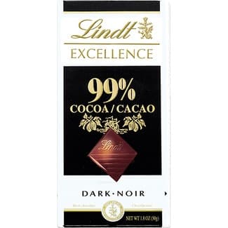 Chocolate negro 99% cacao tableta 50 g -