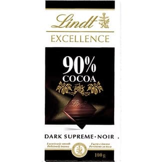 Chocolate negro 90% cacao tableta 100 g -