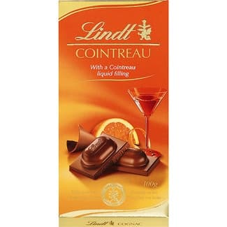 Chocolate con leche relleno de Cointreau tableta 100 g -