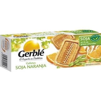 Galletas de soja y naranja envase 280 g -