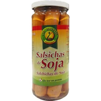 Salchichas de soja tipo frankfurt frasco 260 g -