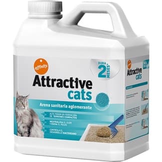 Attractive Cats arena sanitaria para gatos aglomerante envase 5 kg -