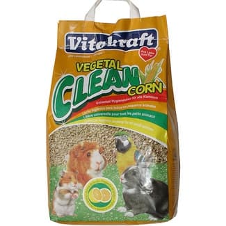 Vegetal Clean Corn lecho vegetal con maíz para mascotas envase 8 l -