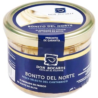 Bonito del norte en aceite de oliva frasco 180 g -