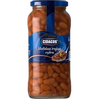 Alubia roja cocida frasco 400 g -