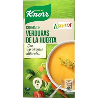 Ligeresa crema de verduras de la huerta envase 500 ml -