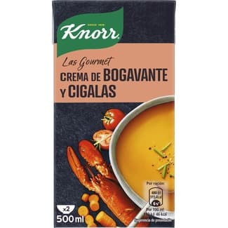 Las Gourmet crema de bogavante y cigalas envase 500 ml -