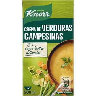 Crema de verduras campesinas envase 500 ml -