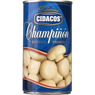Champiñon entero lata 180 g neto escurrido -