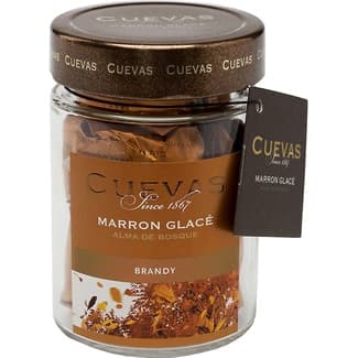 Marrón glacé al brandy frasco 160 g -