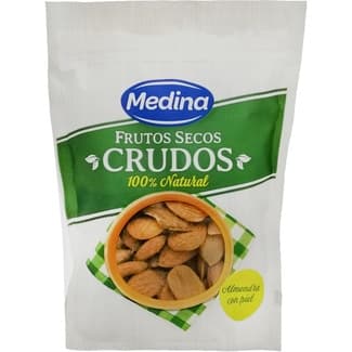 Almendra cruda con piel 100% natural bolsa 100 g -