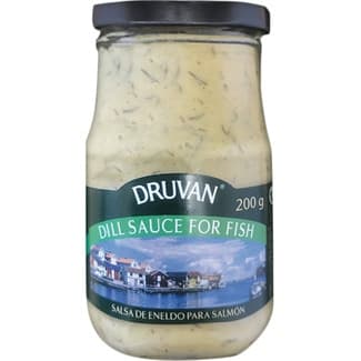 Salsa de eneldo especial para salmón frasco 200 ml -