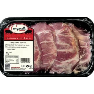 Carrillada fresca de cerdo ibérico peso aproximado bandeja 500 g -