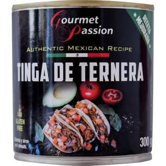Tinga de ternera lata 300 g -