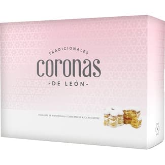 Coronas de hojaldre artesano de mantequilla 100% de León estuche 150 g -
