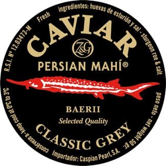 Classic Grey caviar baerii lata 50 g -