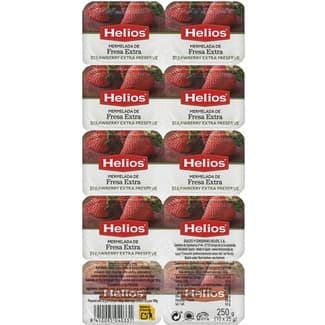Confitura de fresa pack 10 unidades 25 g -