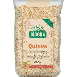 Semillas de quinoa ecológica de los Andes en grano envase 250 g -