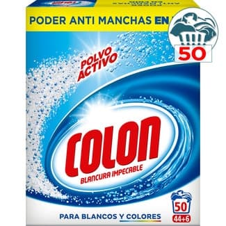 Detergente polvo activo maleta 50 cacitos -