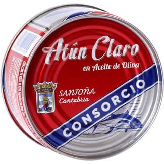 Atún claro en aceite de oliva lata 80 g neto escurrido -
