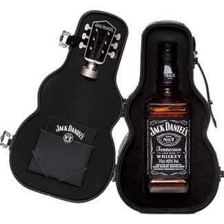 Nº 7 whiskey de Tennessee Estuche Guitarra botella 70 cl -