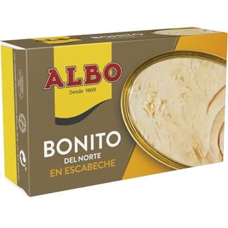 Bonito del norte en escabeche lata 82 g neto escurrido -