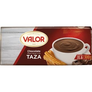 Chocolate para hacer a la taza sin gluten tableta 300 g -