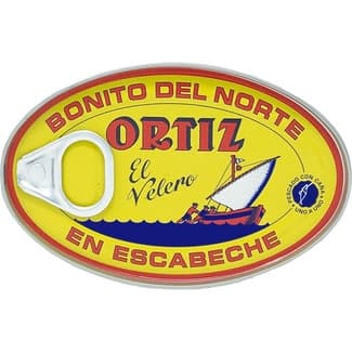 Bonito del norte en escabeche lata 82 g neto escurrido -