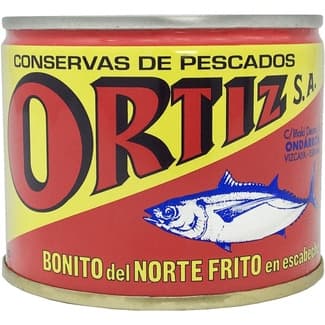 Bonito del norte frito en escabeche lata 140 g neto escurrido -