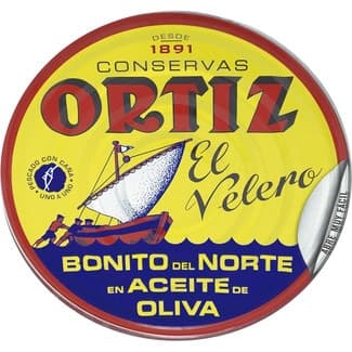 Bonito del norte en aceite de oliva lata 480 g neto escurrido -